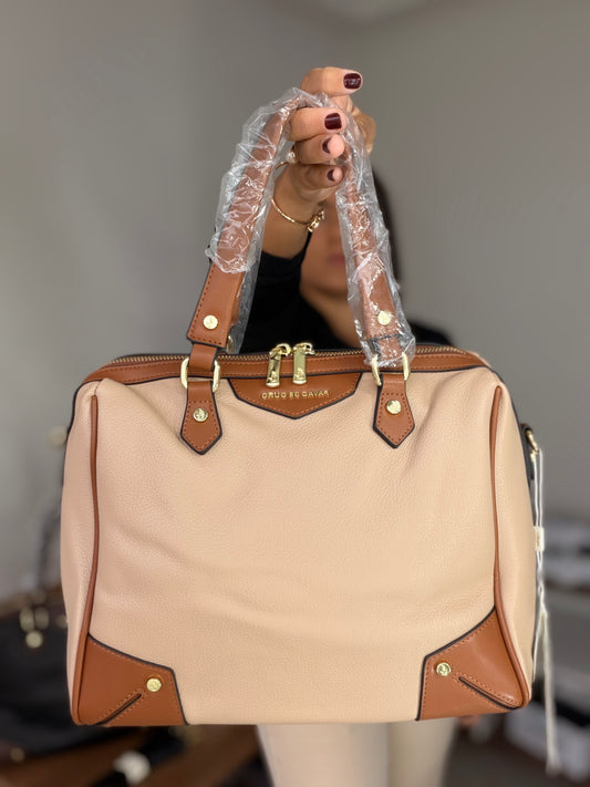 Bolsa Baú Pavão de Ouro