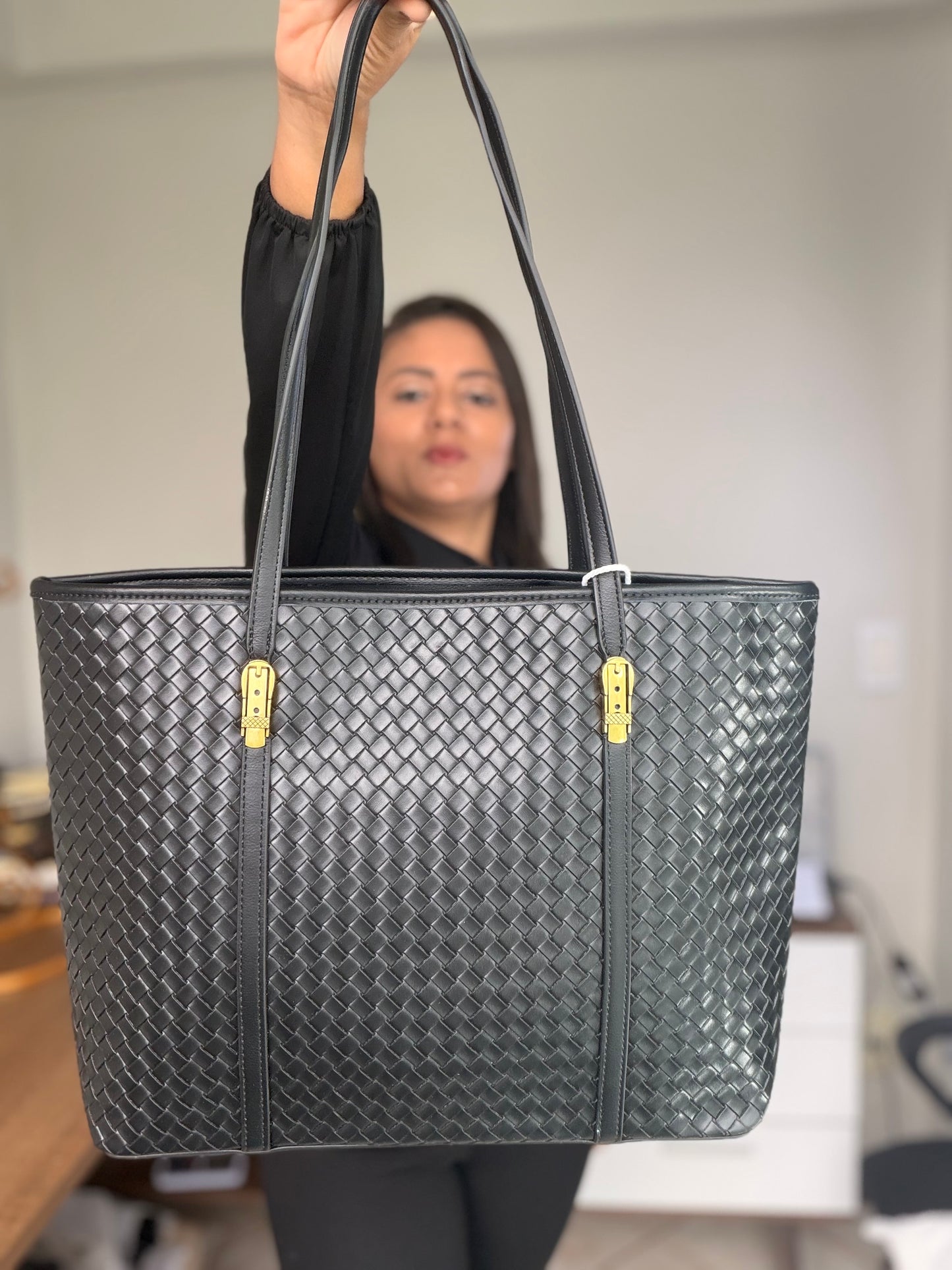 Shopper metalizada