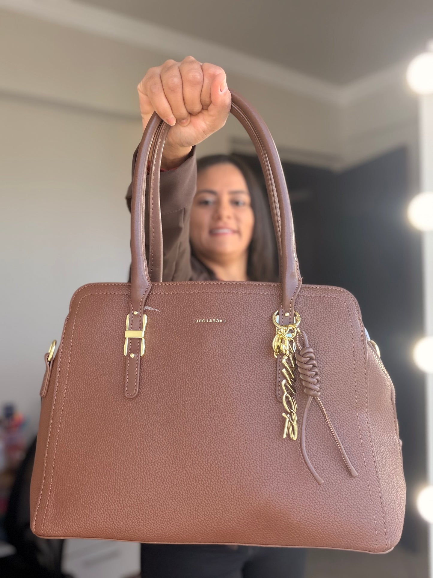 Bolsa baú Lace Lore