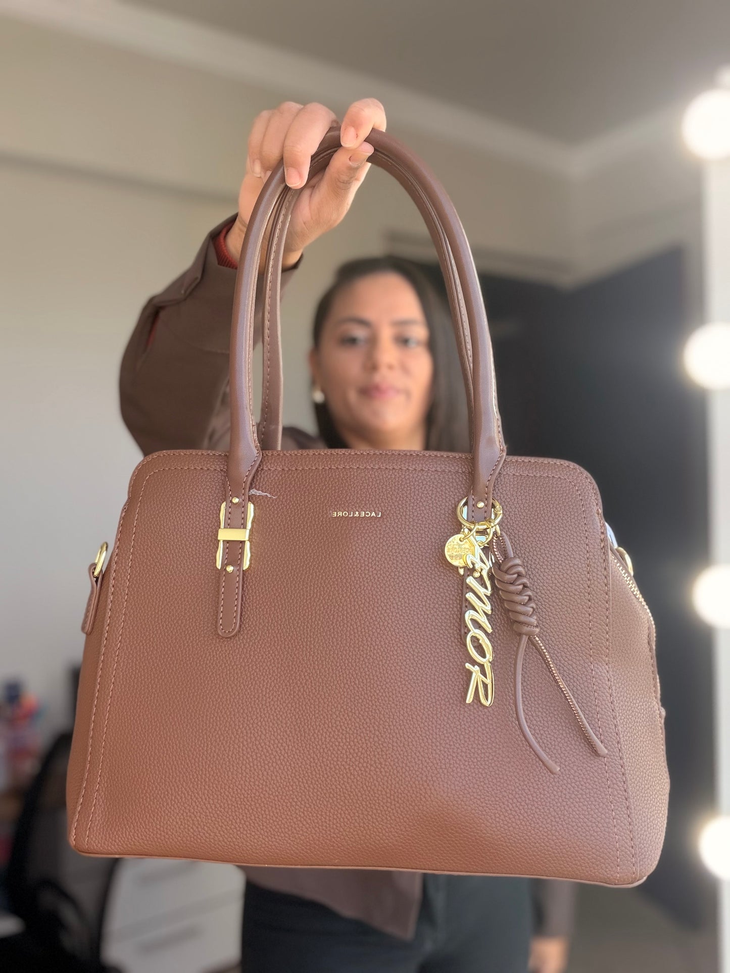 Bolsa baú Lace Lore
