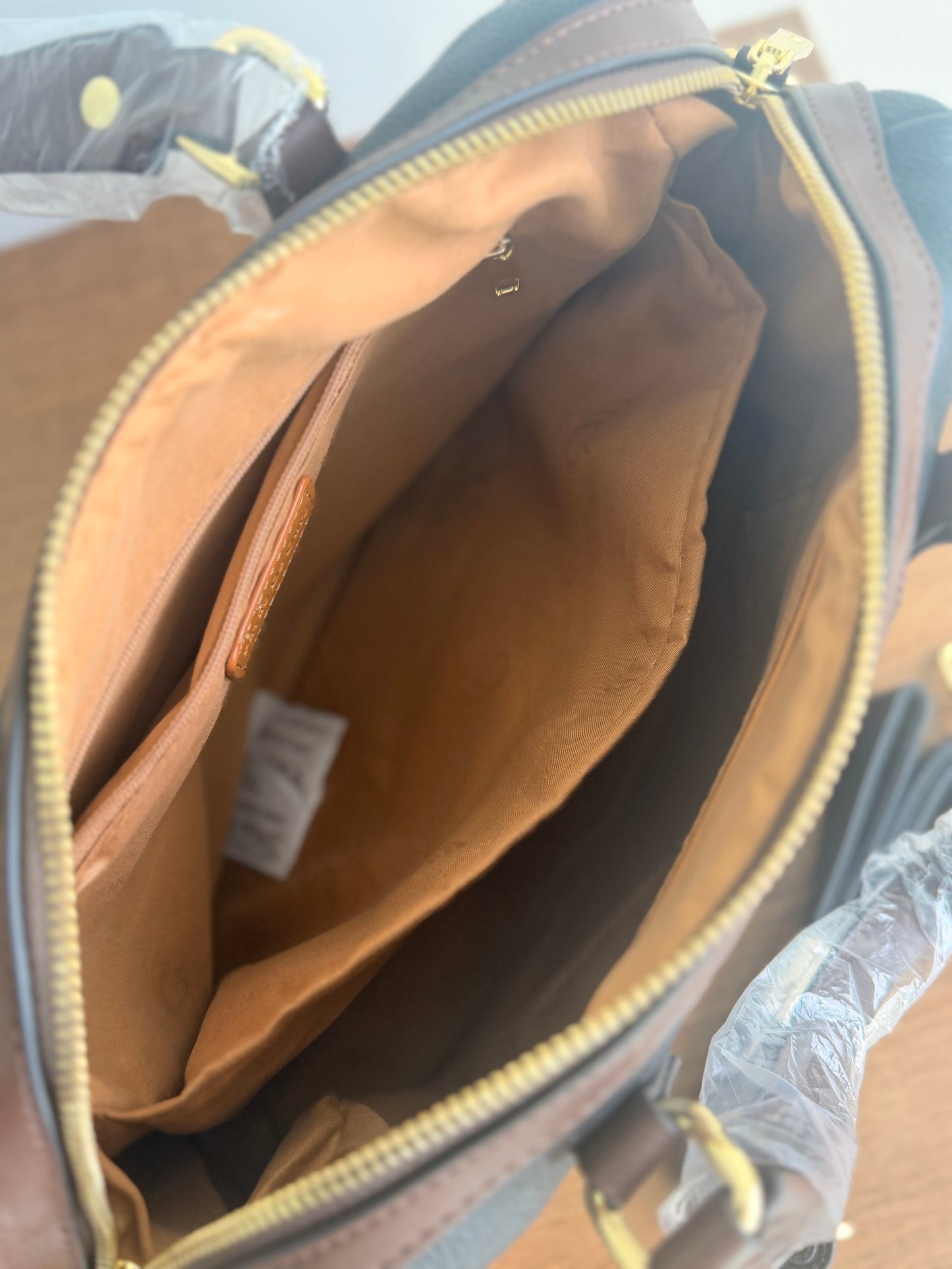 Bolsa Baú Pavão de Ouro